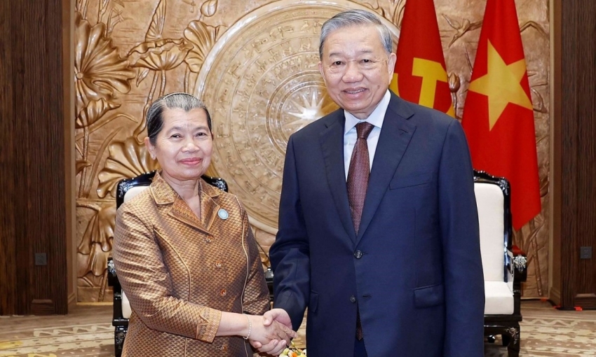 Việt Nam - Campuchia tăng cường hợp tác trong công tác Mặt trận