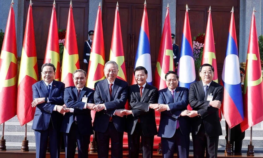 Lãnh đạo cấp cao Việt Nam gửi điện mừng các đồng chí lãnh đạo khóa mới của Lào