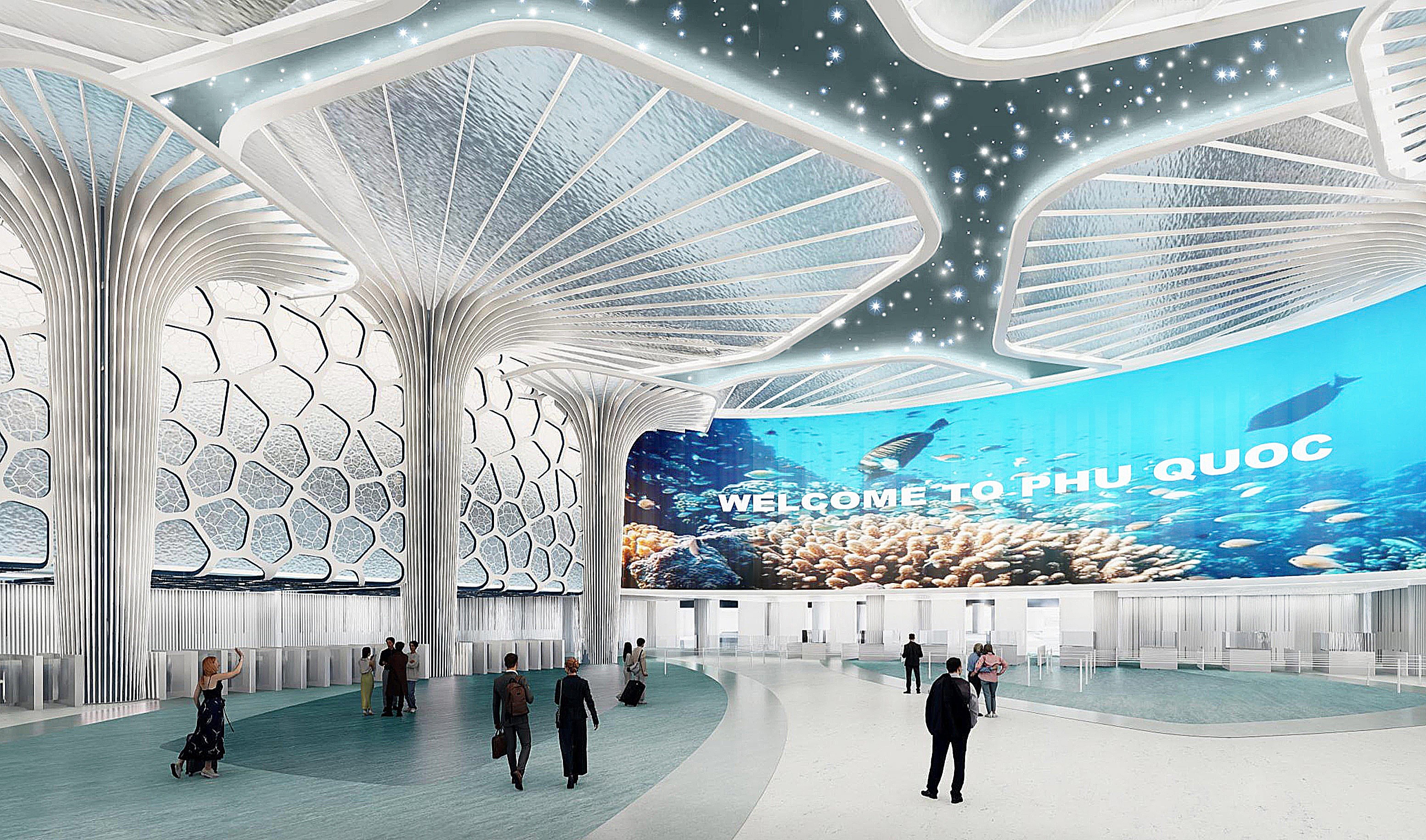 Bên trong công trường sân bay Phú Quốc do Sun Group triển khai