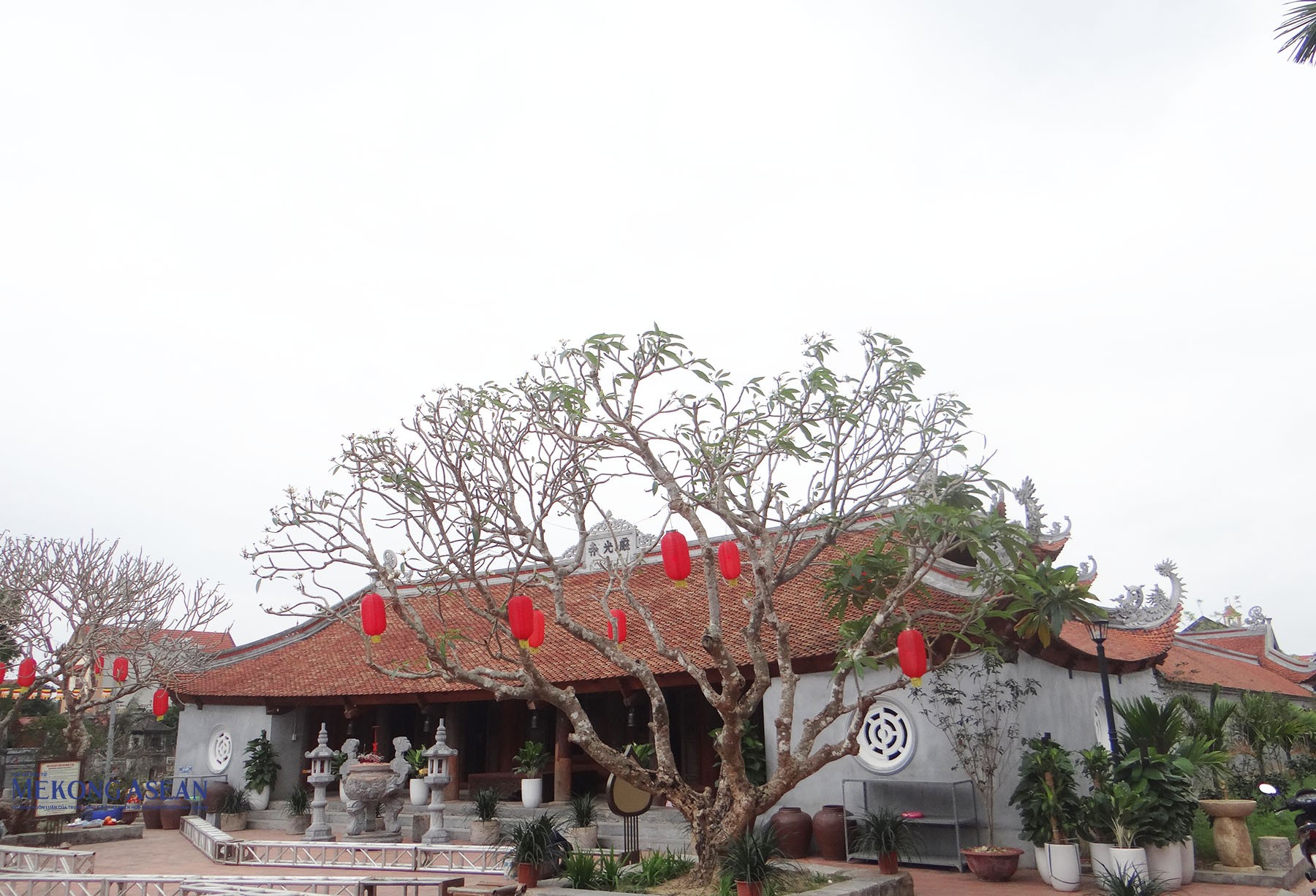 Chùa Giám được Nhà nước xếp hạng Di tích quốc gia năm 1974 và công nhận Di tích quốc gia đặc biệt năm 2017. Ảnh: Mekong ASEAN.