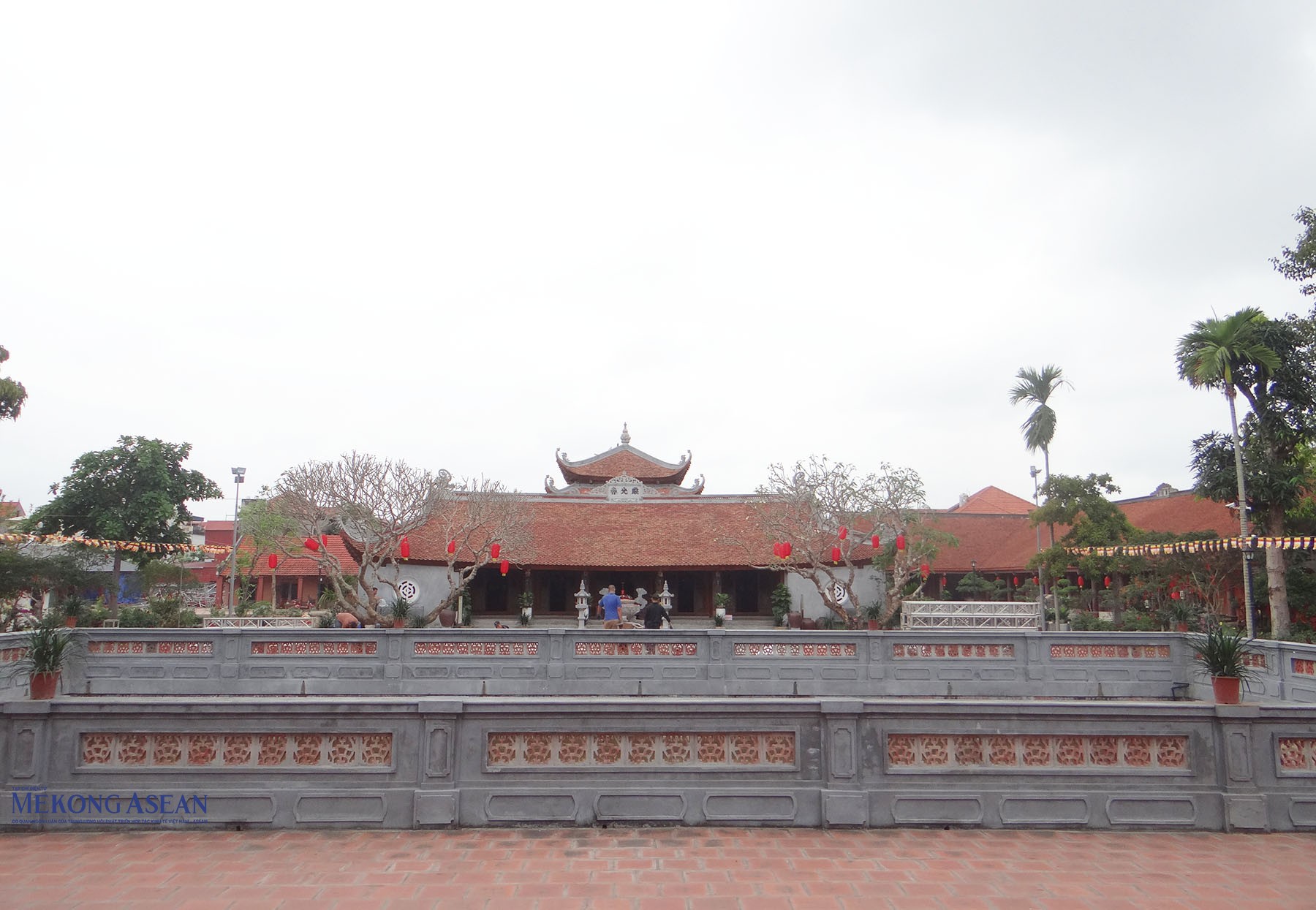 Chùa Giám (Nghiêm Quang tự) tọa lạc tại thôn 2, xã Cẩm Giang, thành phố Hải Phòng. Ảnh: Mekong ASEAN.