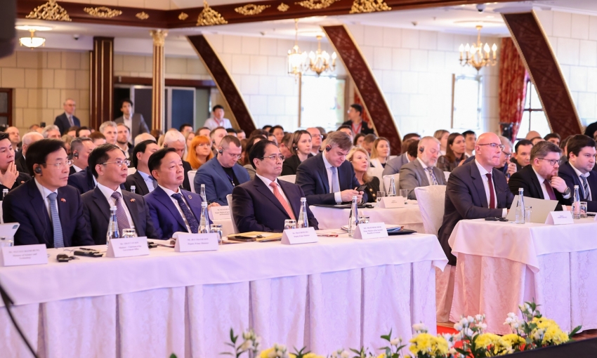 Thủ tướng Phạm Minh Chính dự Diễn đàn doanh nghiệp Việt Nam – Nga