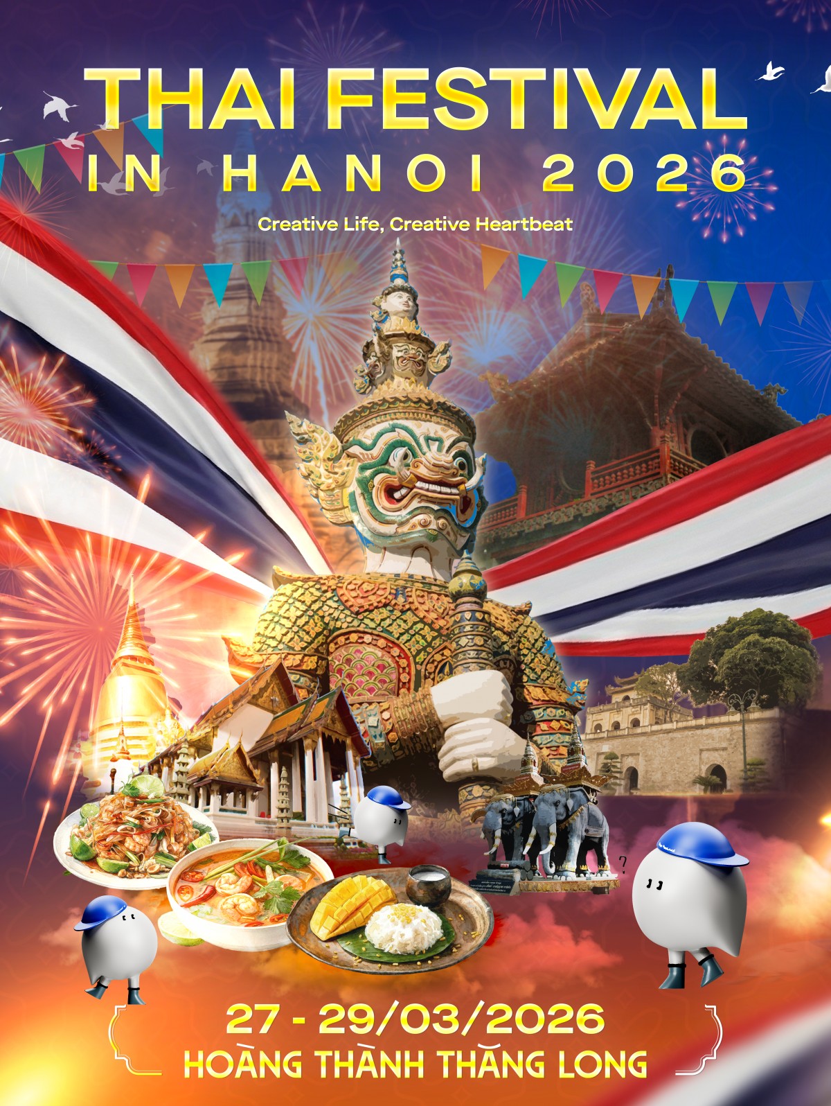 Thai Festival 2026. Ảnh: Đại sứ quán Thái Lan. Thai Festival 2026. Ảnh: Đại sứ quán Thái Lan.