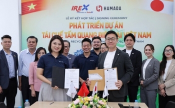 IREX và Hamada ký kết phát triển nhà máy tái chế pin mặt trời tại Việt Nam
