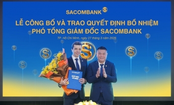 Cựu Tổng giám đốc SeABank làm Phó Tổng giám đốc Sacombank