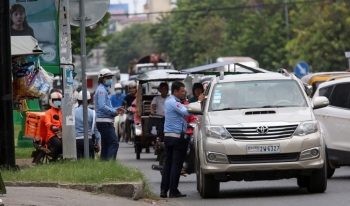Campuchia tạm dừng xử phạt vi phạm giao thông
