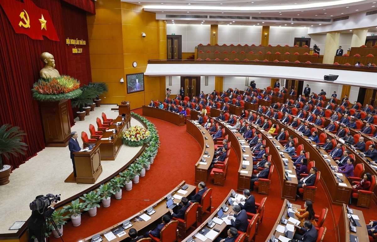 Hội nghị Trung ương 2: Tinh gọn bộ máy là phương thức quản trị địa phương mới