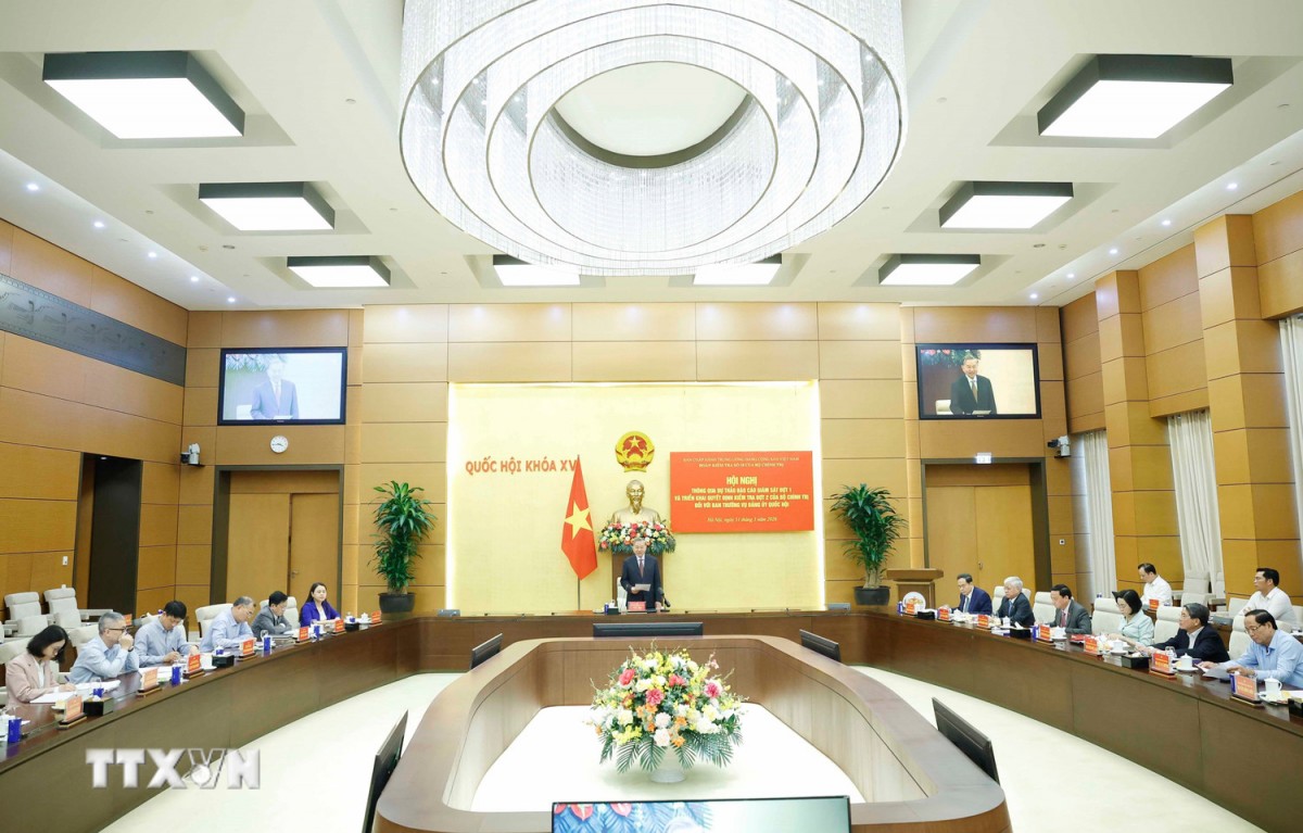 Tổng Bí thư: Không để nợ thể chế trở thành điểm nghẽn của phát triển