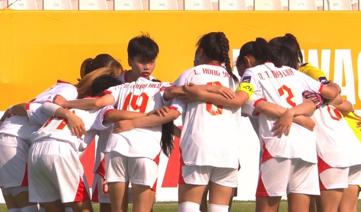 U20 nữ Việt Nam thua Trung Quốc trận ra quân Giải U20 nữ châu Á