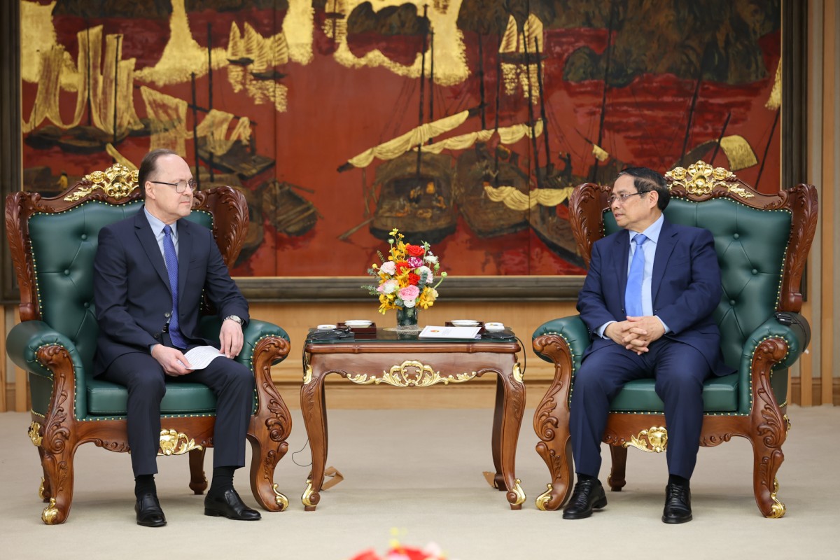 Thủ tướng mong muốn cùng phía Nga tiếp tục cụ thể hóa các thỏa thuận cấp cao, nâng tầm hợp tác song phương ngày càng đi vào chiều sâu, hiệu quả. Ảnh: VGP.