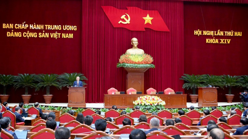 Kết luận Hội nghị lần thứ hai Ban Chấp hành Trung ương Đảng khóa XIV