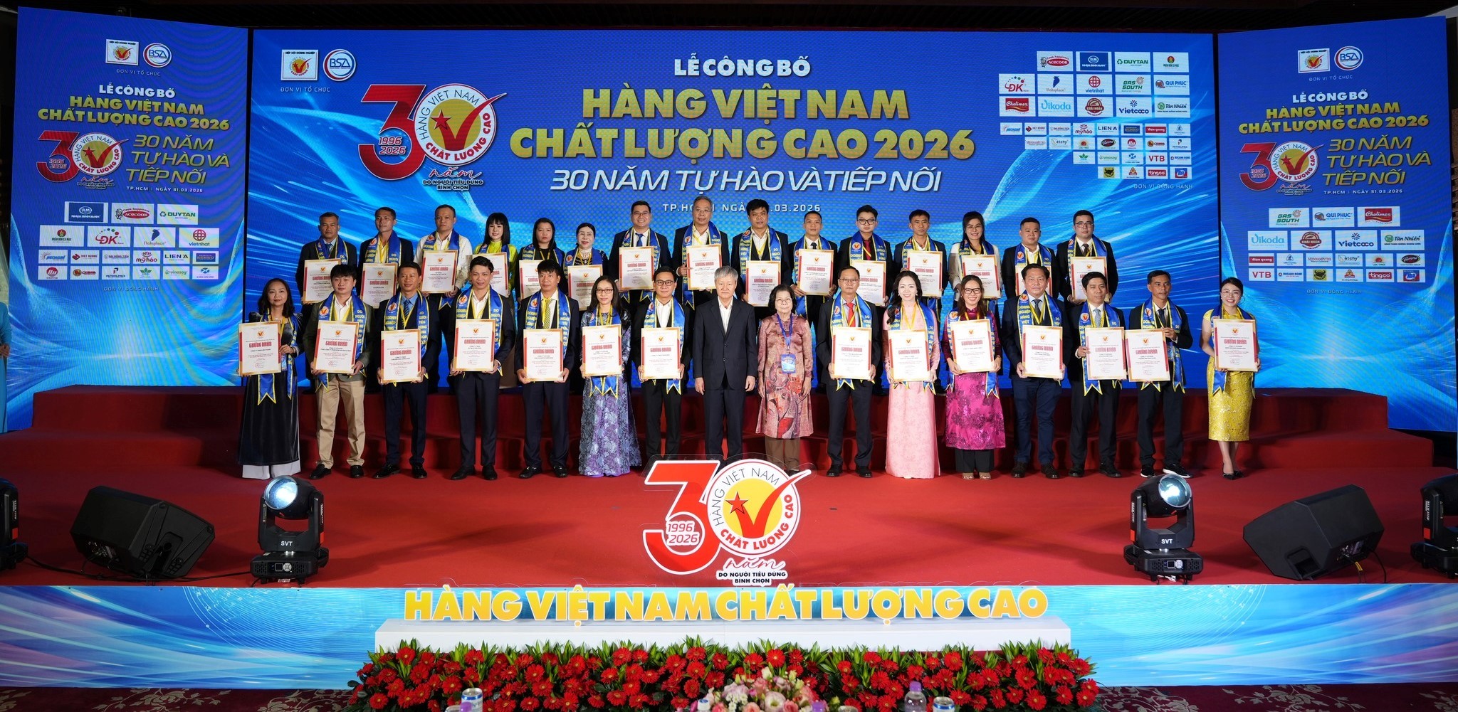 Phú Mỹ có năm thứ 23 liên tiếp đạt danh hiệu Hàng Việt Nam Chất lượng cao