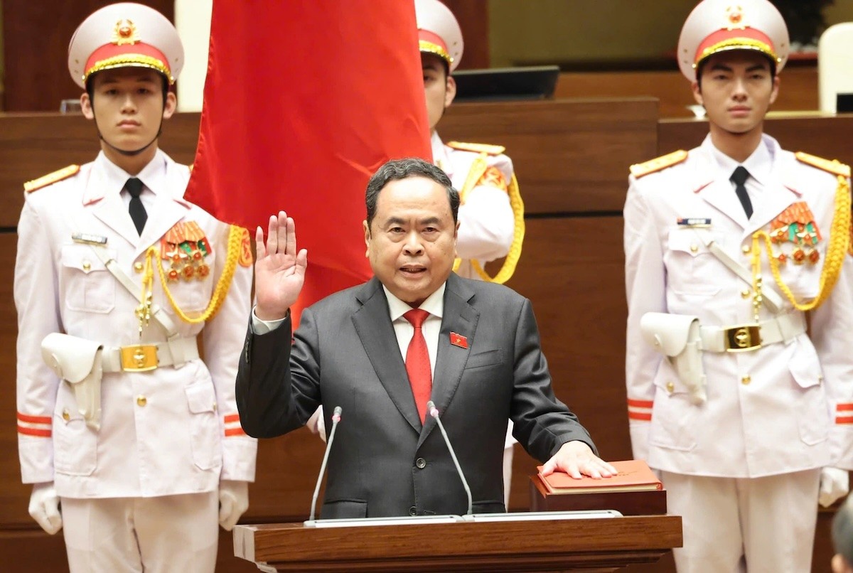 Chủ tịch Quốc hội Trần Thanh Mẫn tái đắc cử