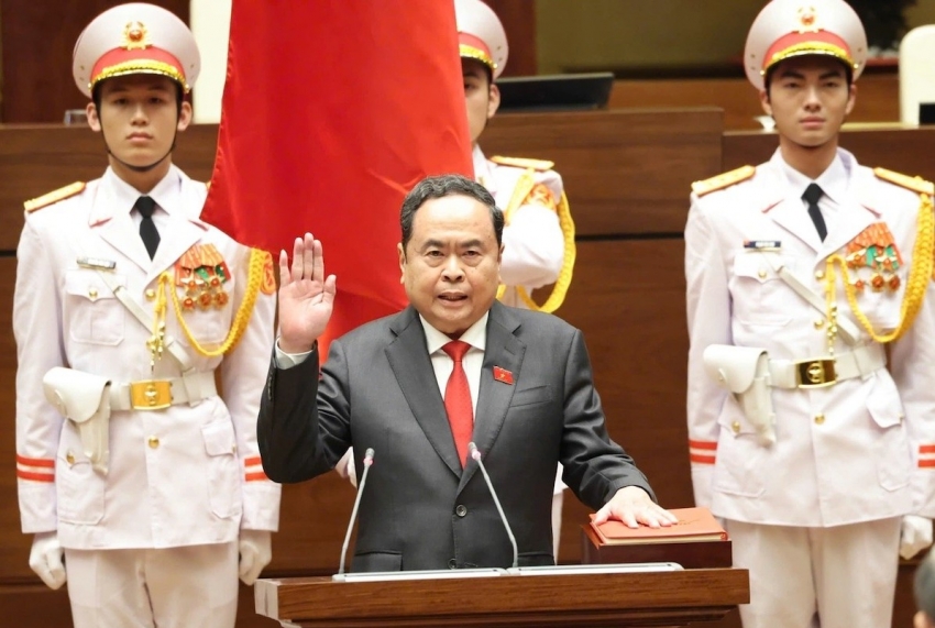Chủ tịch Quốc hội Trần Thanh Mẫn tái đắc cử