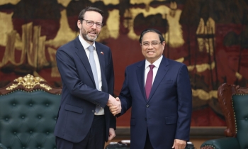 Việt - Anh hợp tác phát triển trung tâm tài chính, mở rộng hội nhập quốc tế