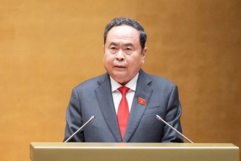 Lãnh đạo Nghị viện Lào, Trung Quốc, Campuchia chúc mừng Chủ tịch Quốc hội