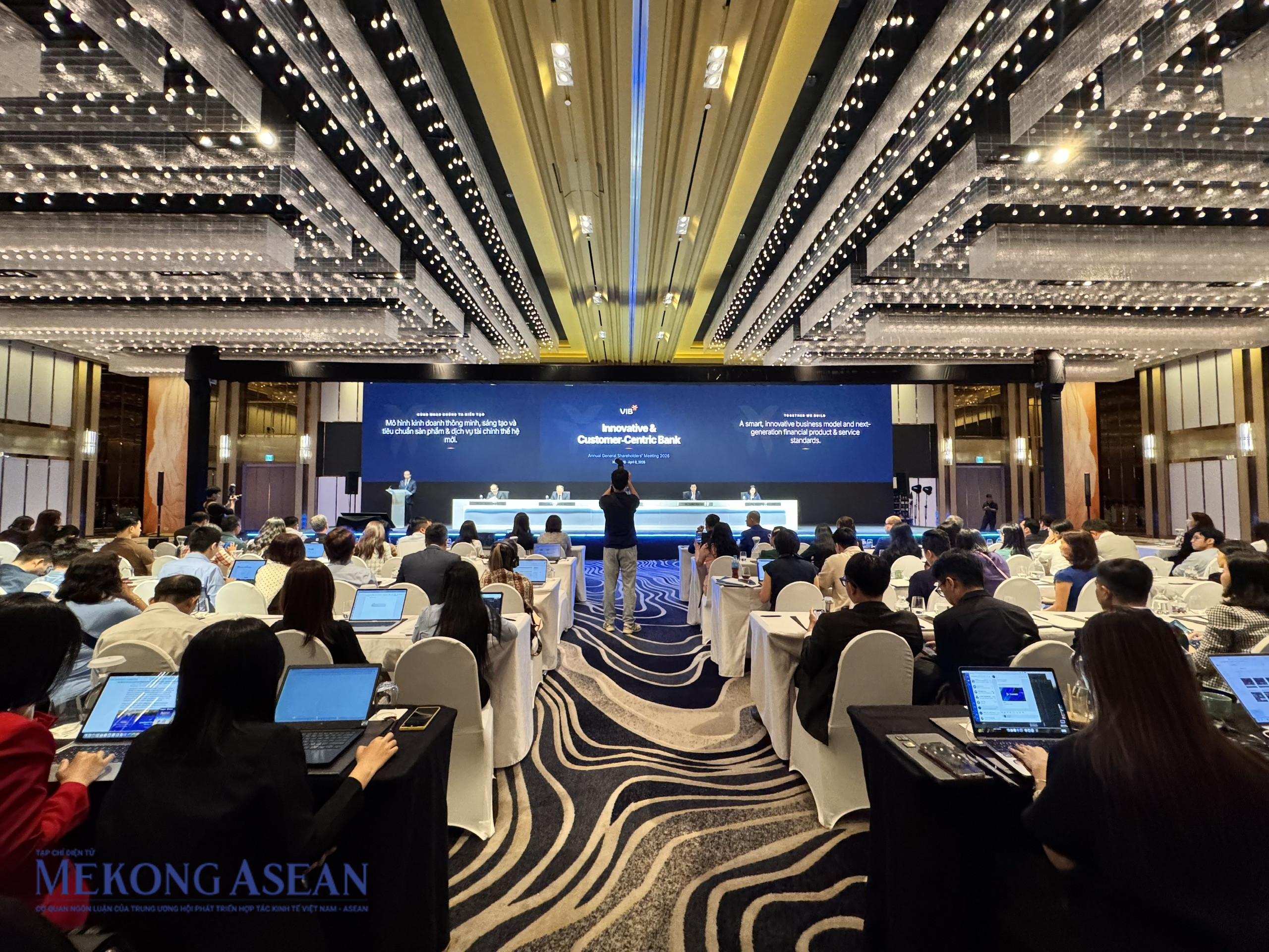 ĐHĐCĐ VIB: Tiếp tục mục tiêu lãi trước thuế vượt 11.000 tỷ đồng