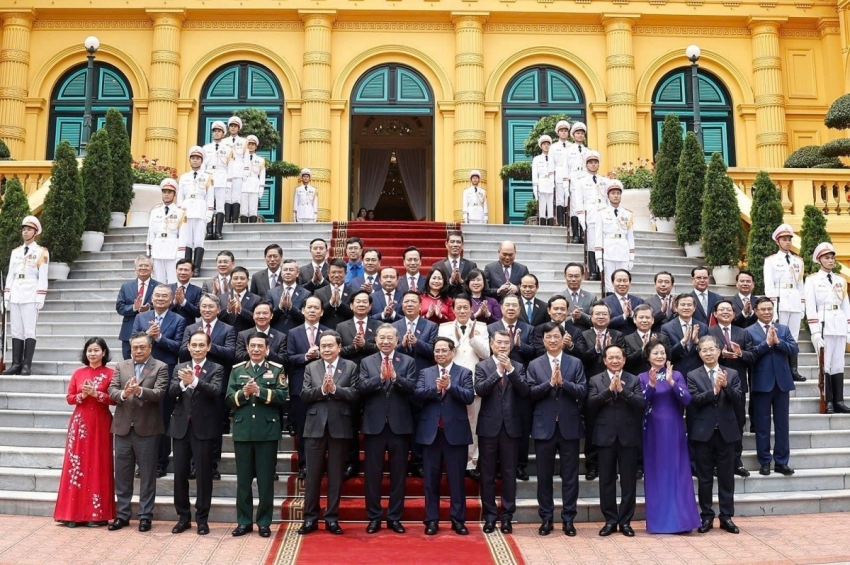 Tổng Bí thư, Chủ tịch nước Tô Lâm trao quyết định bổ nhiệm các thành viên Chính phủ