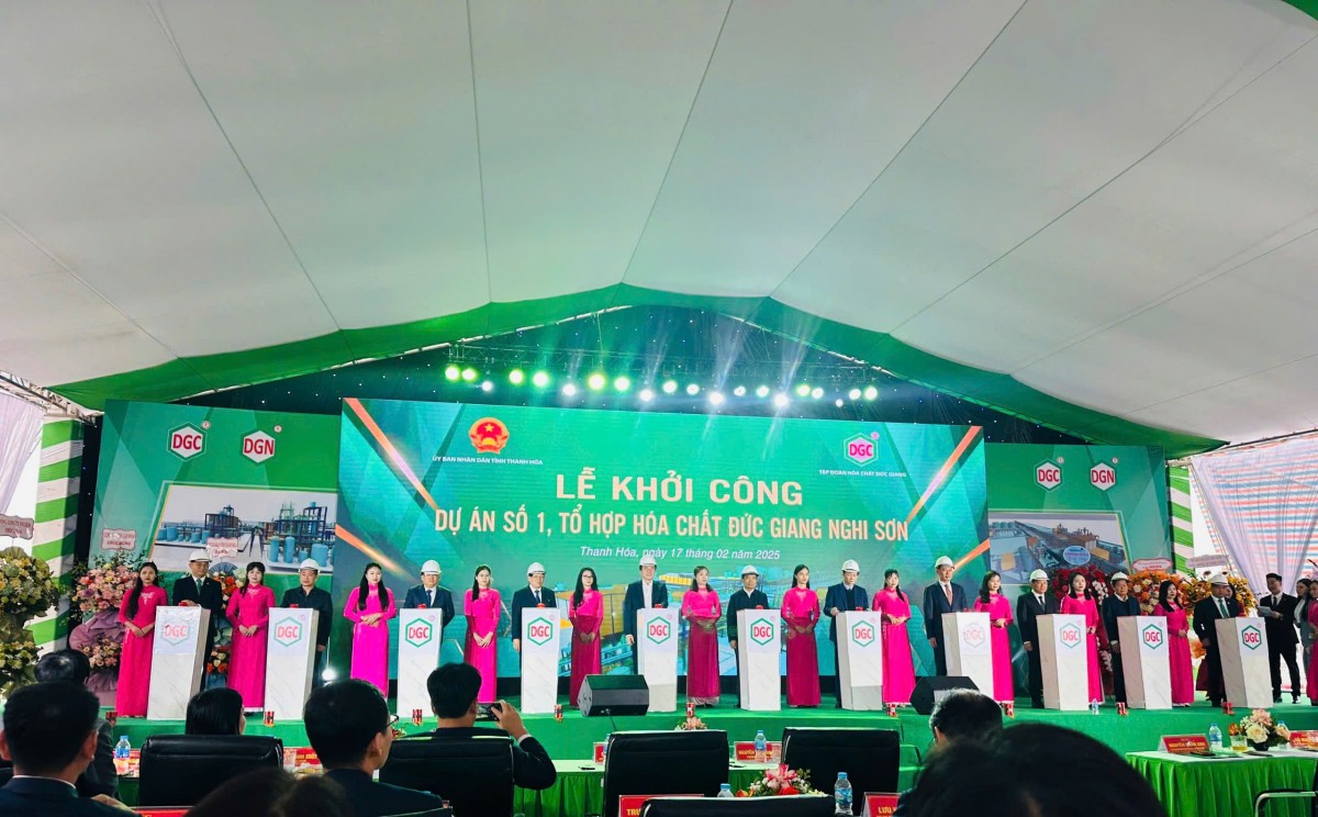 Hoá chất Đức Giang cập nhật tiến độ các dự án trọng điểm