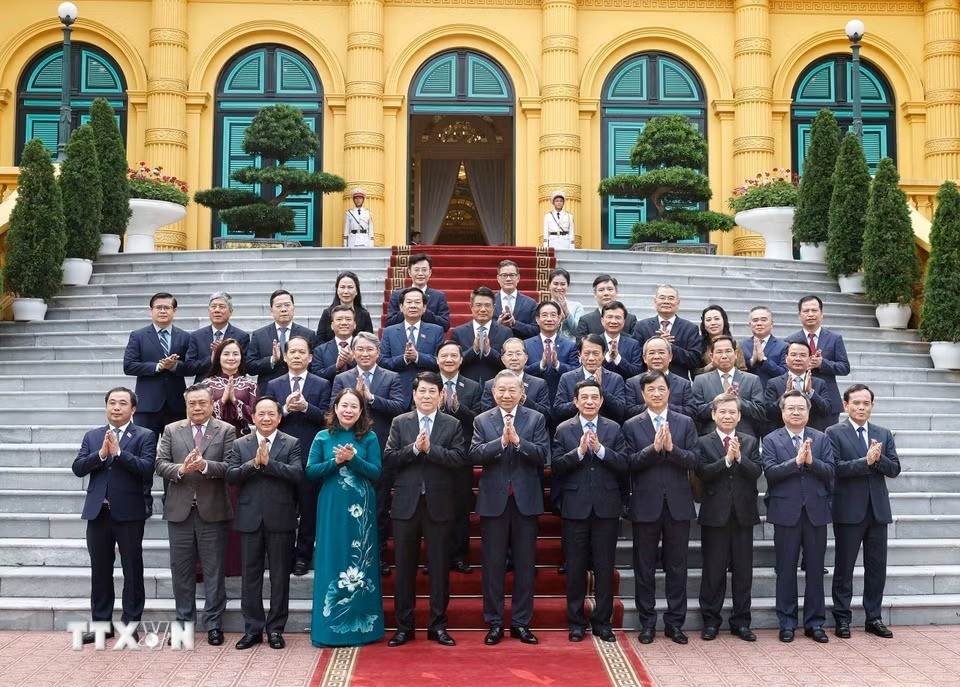 Tổng Bí thư Tô Lâm nhận bàn giao công tác của Chủ tịch nước