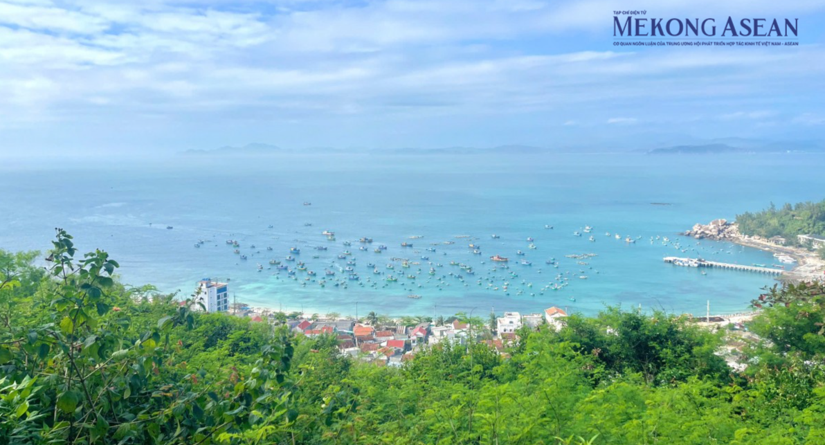 Đảo Cù Lao Xanh, xã Nhơn Châu, tỉnh Gia Lai. Ảnh: