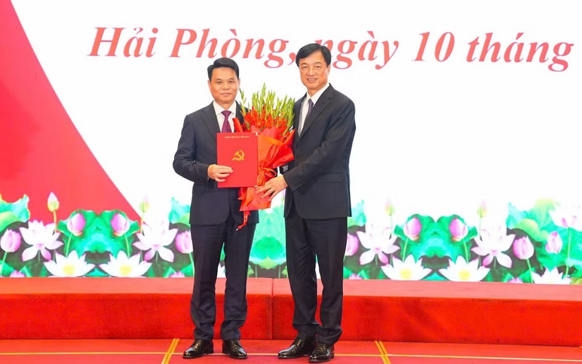 Ông Lê Ngọc Châu giữ chức Bí thư Thành ủy Hải Phòng