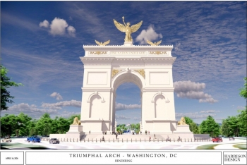 Ông Trump đề xuất xây Khải Hoàn Môn tại Washington