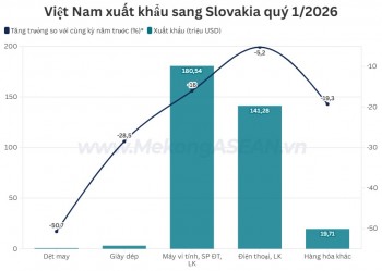 Việt Nam xuất khẩu những mặt hàng nào sang Slovakia