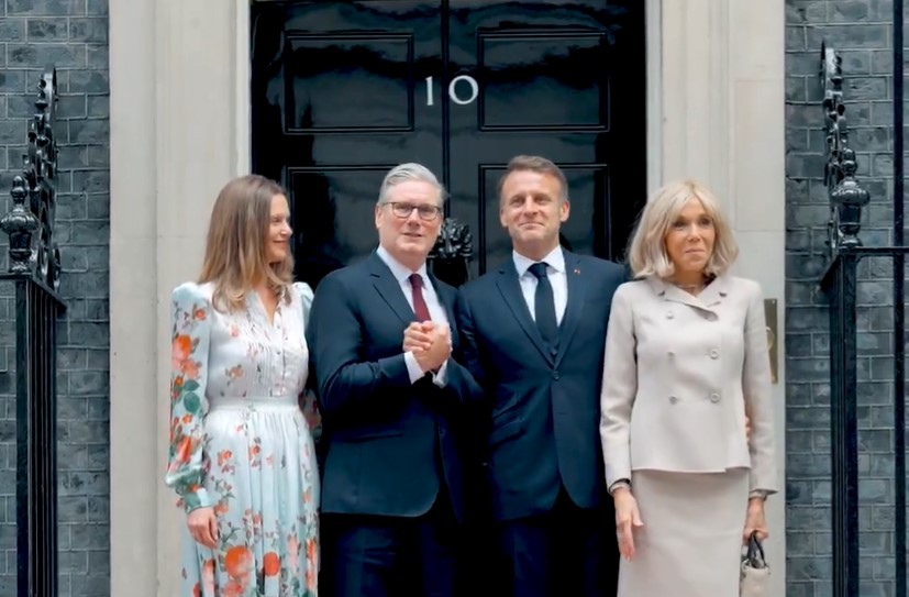 Thủ tướng Anh Keir Starmer và Tổng thống Pháp Emmanuel Macron. Ảnh: X/@Keir_Starmer