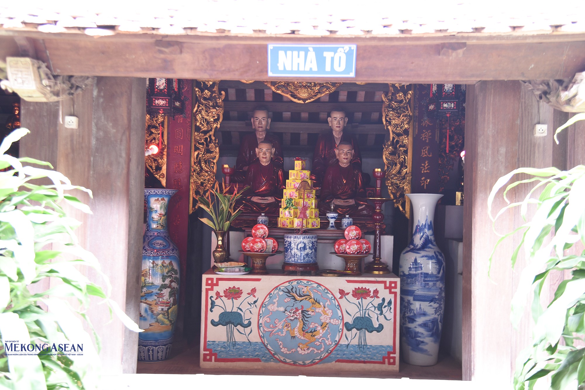 Về Hải Phòng đến thăm chùa Trăm Gian bên sông Kinh Thầy