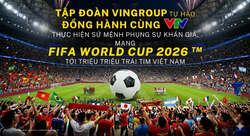 Vingroup, Techcombank và VPBank đồng hành mang World Cup về Việt Nam