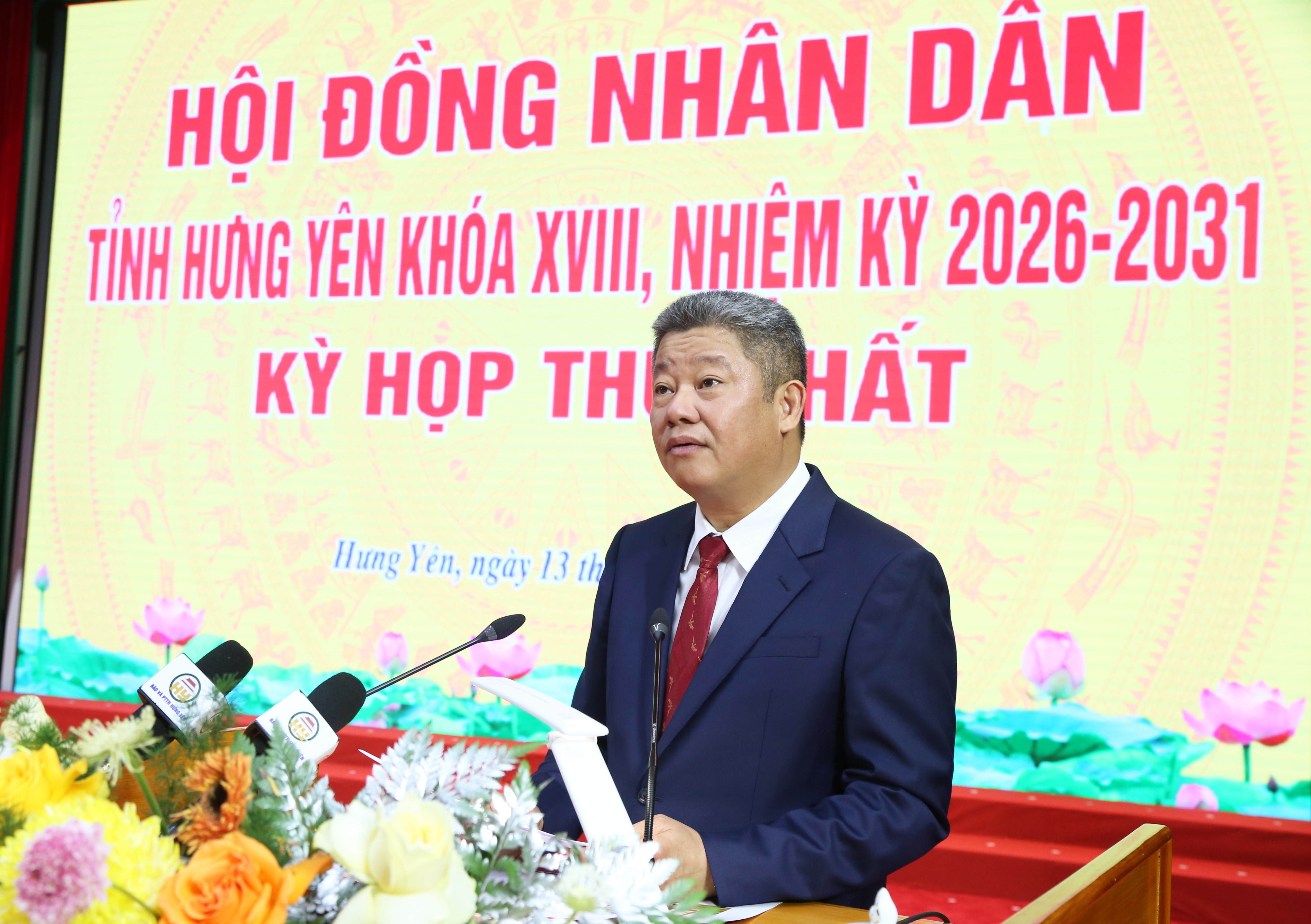 Ông Nguyễn Mạnh Quyền, Phó Bí thư Tỉnh ủy, Chủ tịch UBND tỉnh Hưng Yên. Ảnh: Tất Đạt.