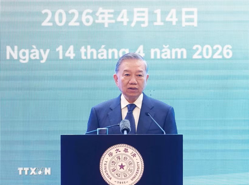 Tổng Bí thư, Chủ tịch nước Tô Lâm phát biểu chính sách tại Đại học Thanh Hoa