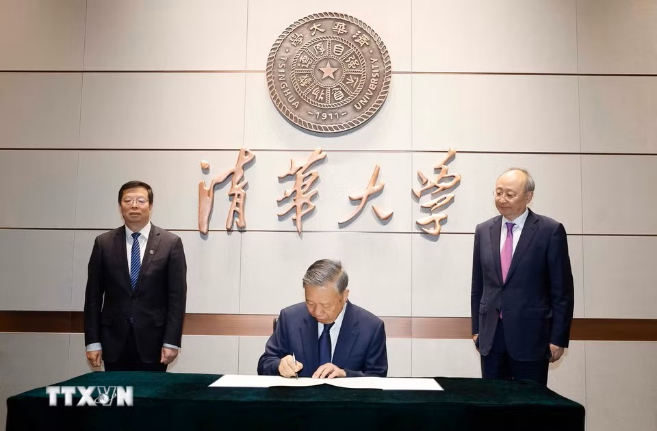 Tổng Bí thư, Chủ tịch nước Tô Lâm phát biểu chính sách tại Đại học Thanh Hoa