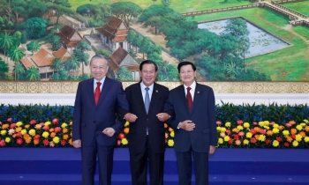 Các vị lãnh đạo Việt Nam chúc mừng Tết cổ truyền của Lào và Campuchia