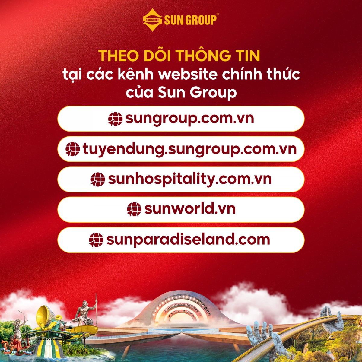 Sun Group cảnh báo giả mạo kênh du lịch, nghỉ dưỡng, tuyển dụng