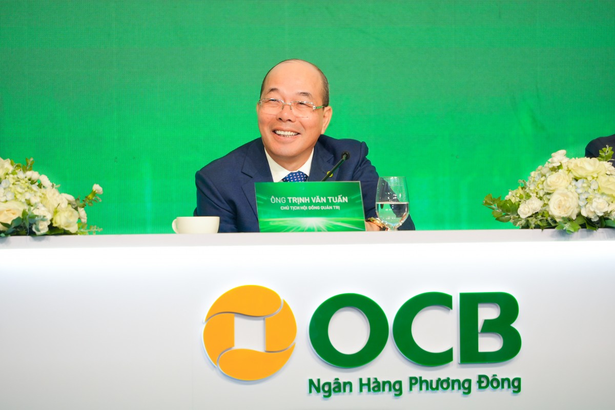 ĐHĐCĐ OCB: Mục tiêu lợi nhuận 2026 tăng 39%, đạt 6.960 tỷ đồng