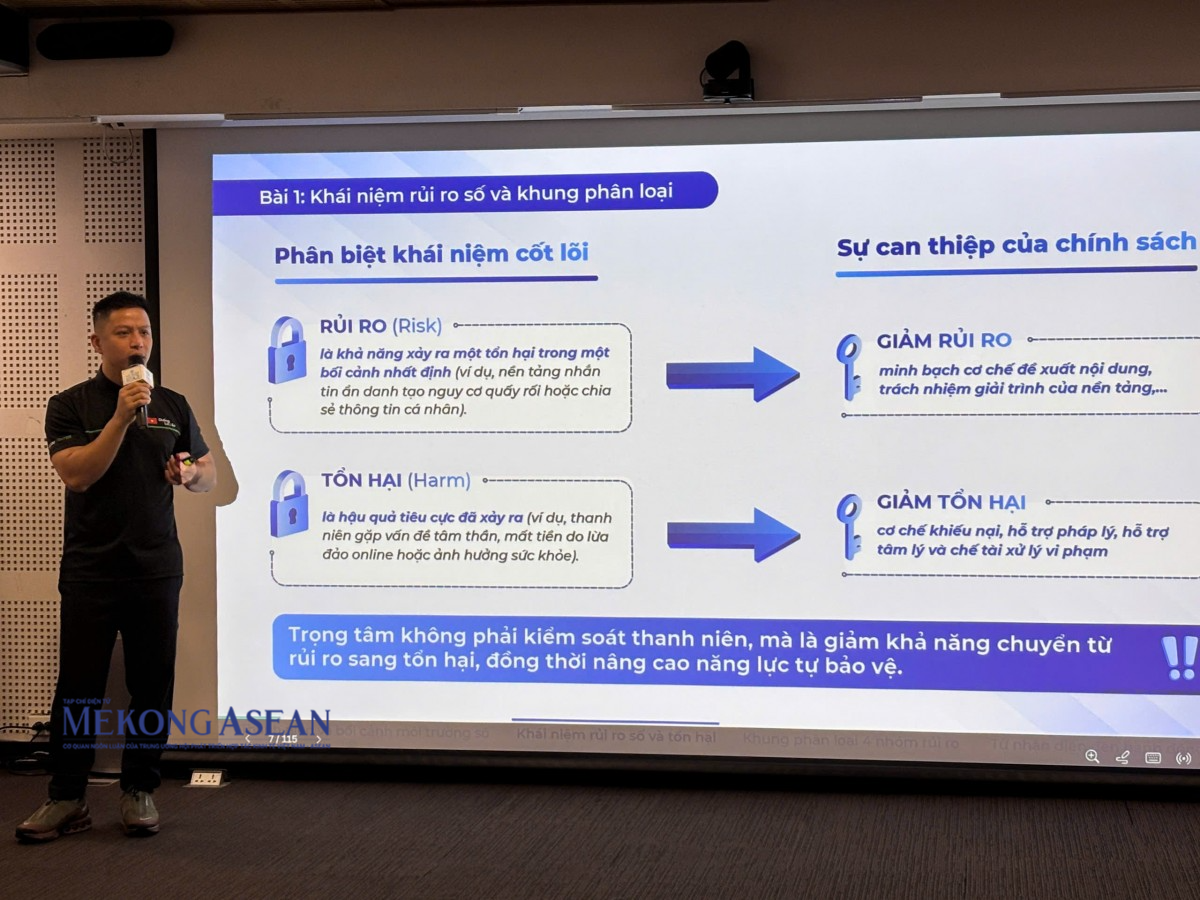 Đang diễn ra thảo luận giải pháp bảo vệ thanh niên trước rủi ro số