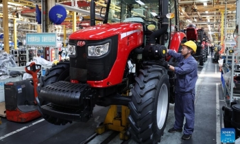 Kinh tế Trung Quốc tăng trưởng 5% trong quý 1/2026