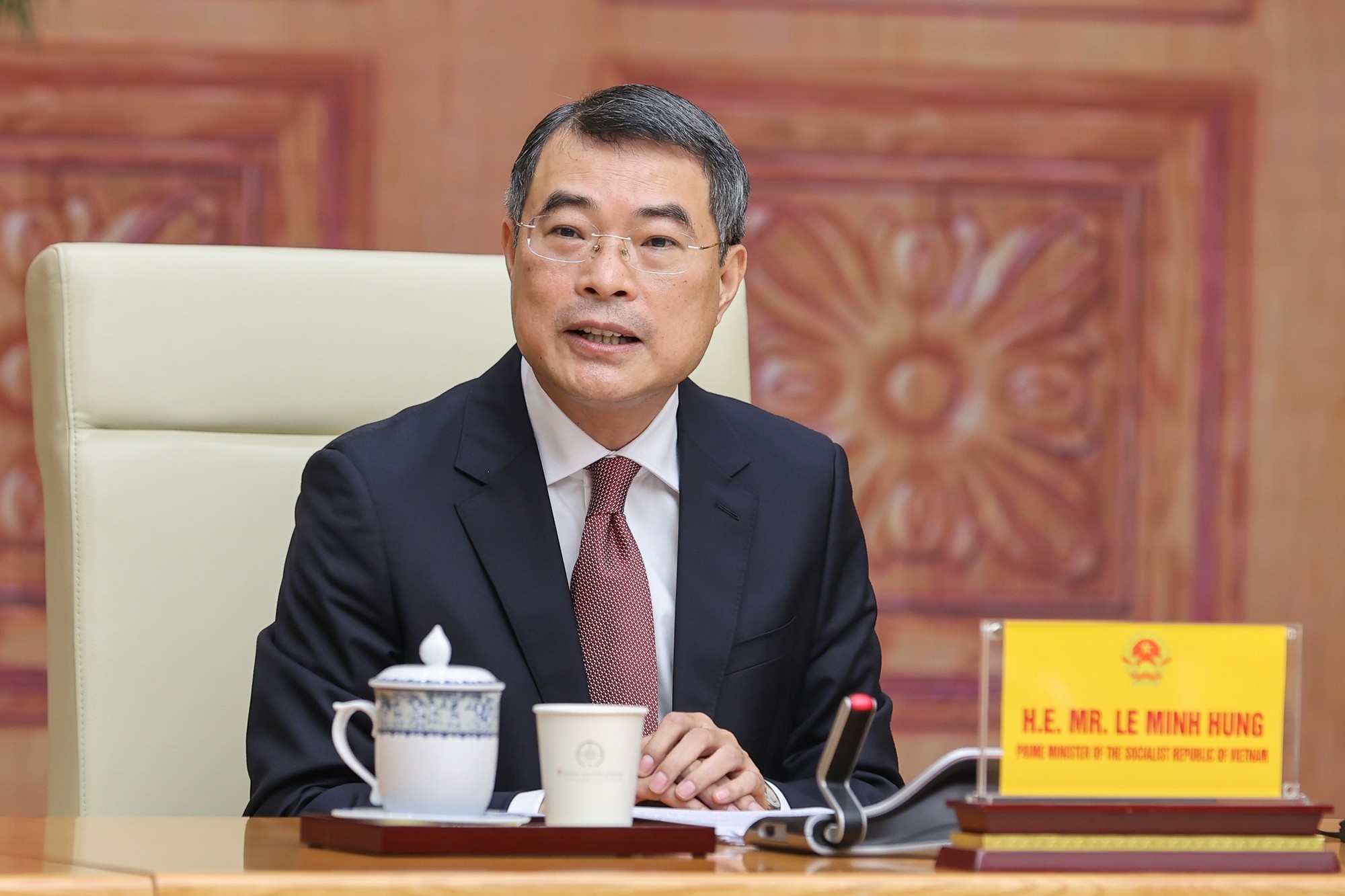 Thủ tướng khẳng định Việt Nam nhất quán coi Hoa Kỳ là một trong những đối tác quan trọng hàng đầu - Ảnh: VGP/Nhật Bắc