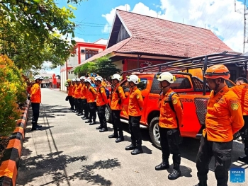 Rơi trực thăng tại Indonesia làm 8 người thiệt mạng