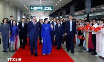 Tổng Bí thư, Chủ tịch nước kết thúc tốt đẹp chuyến thăm Trung Quốc