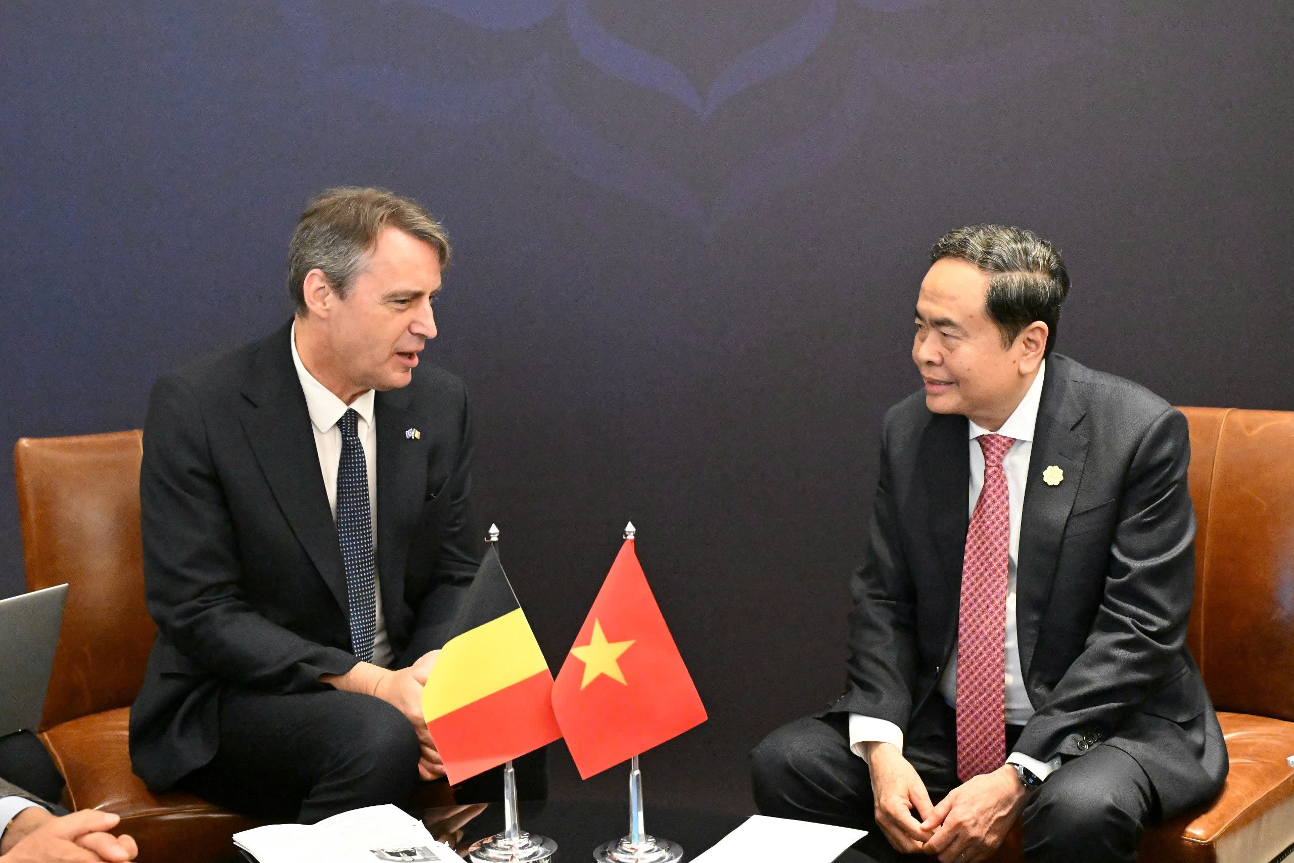 Chủ tịch Quốc hội gặp, hội kiến lãnh đạo một số nước nhân dịp tham dự IPU-152