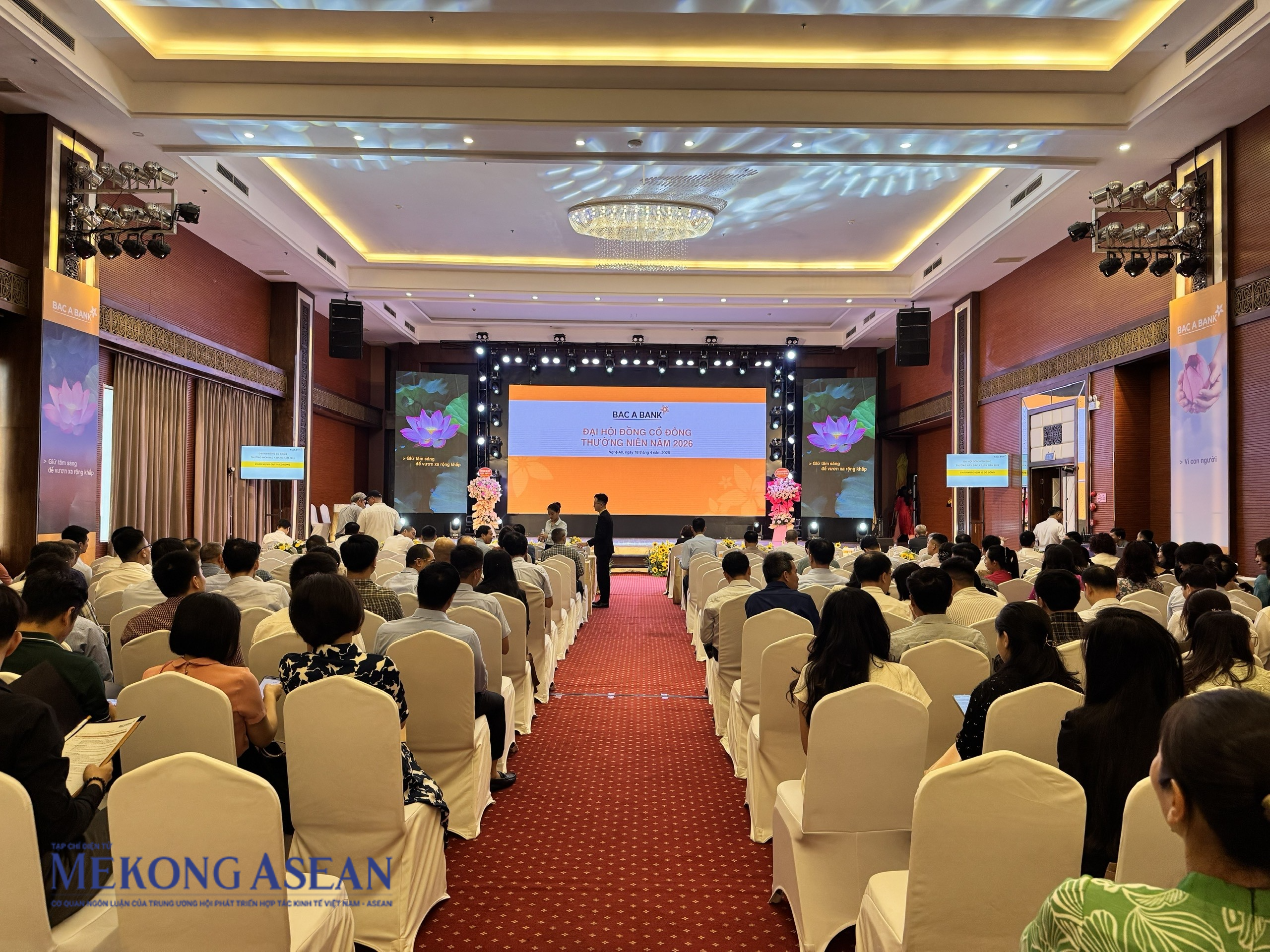 ĐHĐCĐ Bac A Bank: Mục tiêu lợi nhuận tăng từ 2-12%, hoãn chào bán cho cổ đông