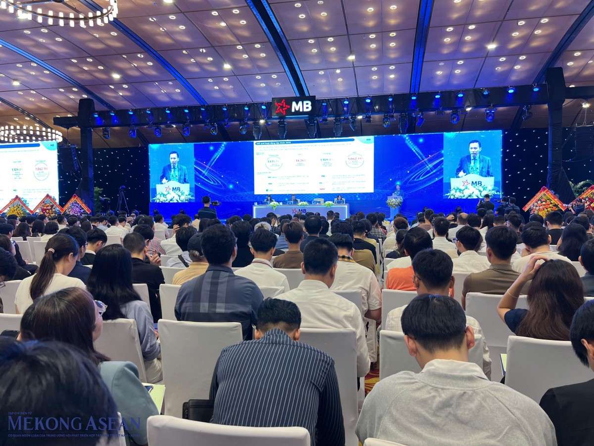 ĐHĐCĐ MB: Tỷ lệ nợ xấu bất động sản của ngân hàng đang rất thấp