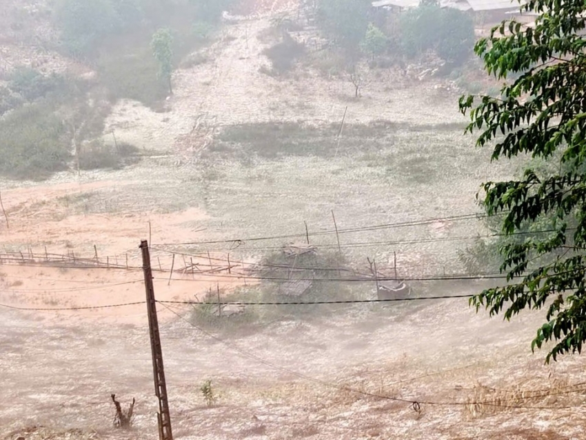 Cảnh báo mưa dông, lốc sét, mưa đá tại Bắc Bộ và Thanh Hoá