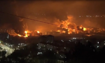 Cháy lớn tại nhà máy lọc dầu Nga sau cuộc không kích của Ukraine