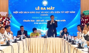 Ra mắt Hiệp hội Sách giáo dục và Học liệu điện tử Việt Nam