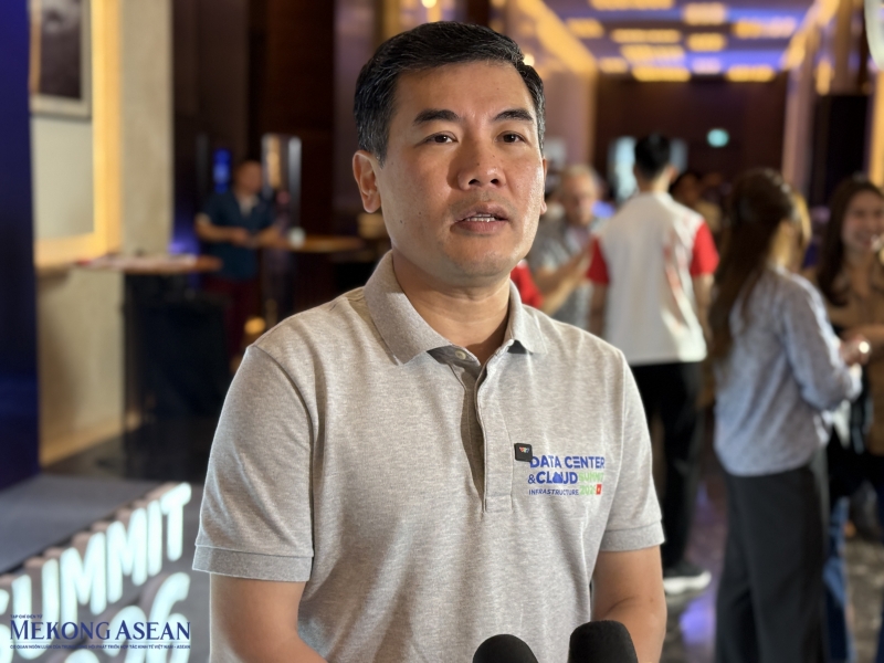 Ông Lê Bá Tân, Giám đốc điều hành Viettel IDC. Ảnh: Hà Anh/Mekong ASEAN.