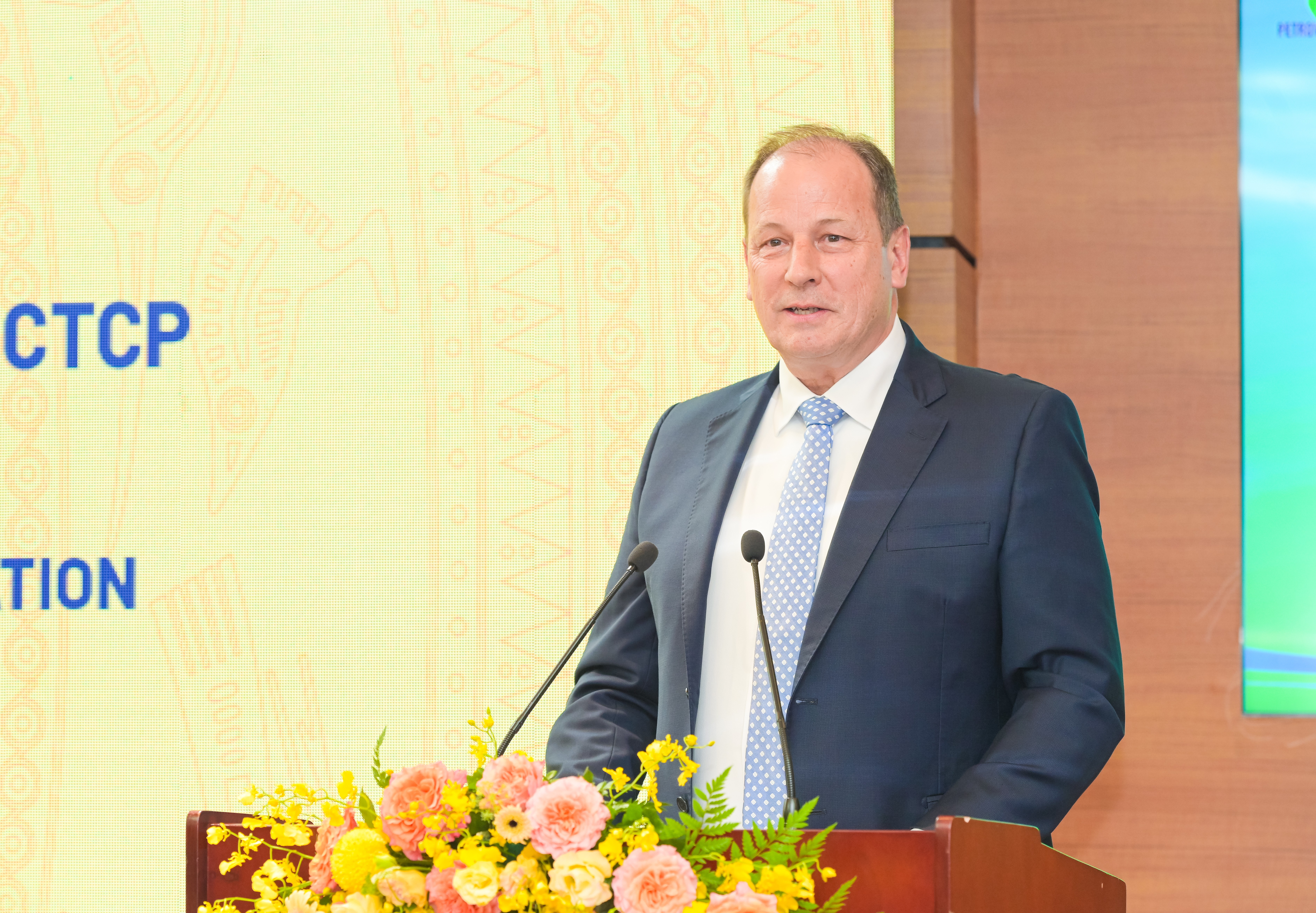 Ông Thomas Mitchell Little – Tổng Giám đốc Jadestone Energy bày tỏ tin tưởng mối quan hệ hợp tác giữa các bên  